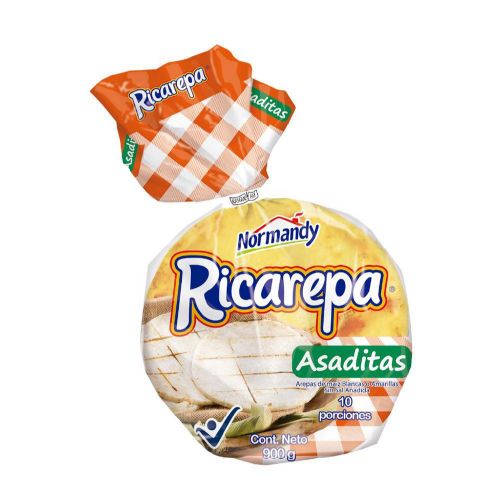 Imagen de Arepas amarillas RICAREPA asaditas x 10und (900  gr)