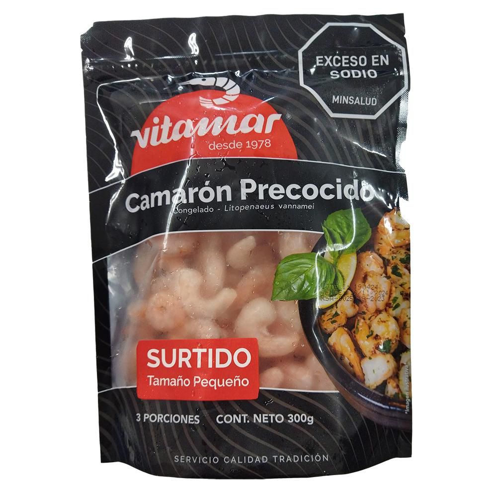 Imagen de Camarón VITAMAR Precocido surtido (300  gr)