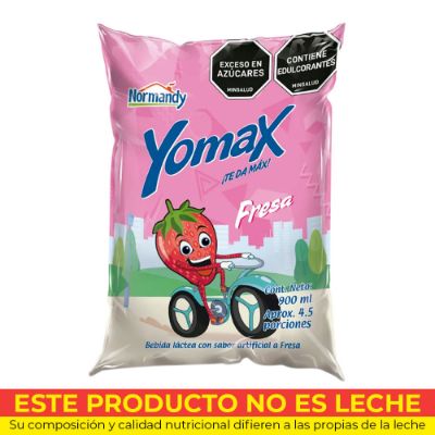Imagen de Bebida láctea YOMAX fresa x900 ml