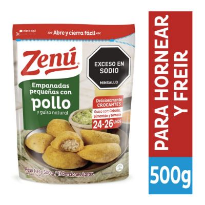 Imagen de Empanada Pollo ZENU 500  gr