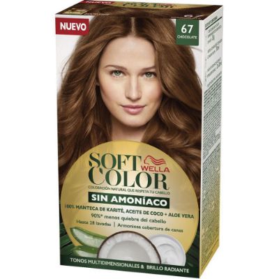 Imagen de Tinte para cabello SOFT COLOR chocolate, sin amoníaco (1  und)