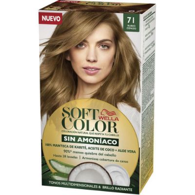 Imagen de Tinte para cabello SOFT COLOR mediano rubio cenizo (1  und)