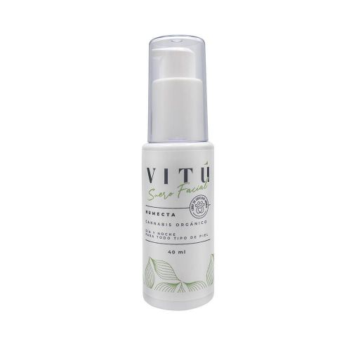 Imagen de Serum facial VITU Con cannabis orgánico  (40  ml)