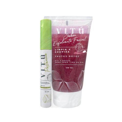 Imagen de Jabón facial VITU exfoliante + pestañina (1  und)