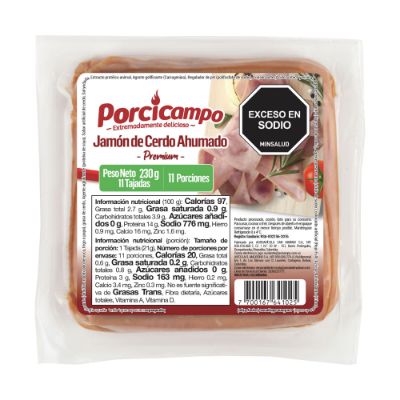 Imagen de Jamón PORCICAMPO x230 g
