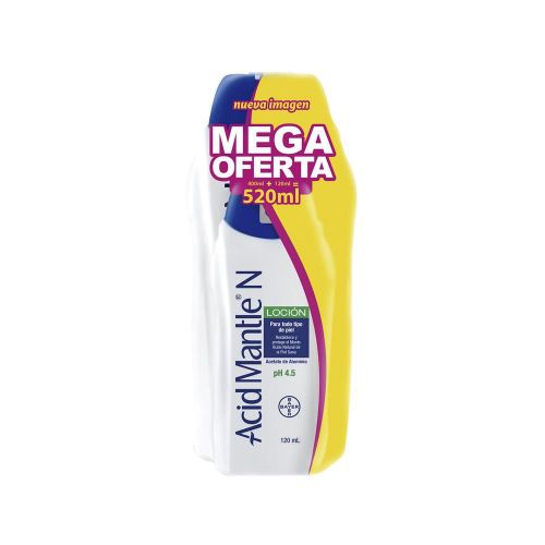 Imagen de Acetato de aluminio ACID MANTLE loción todo tipo de piel + 120 ml (400  ml)