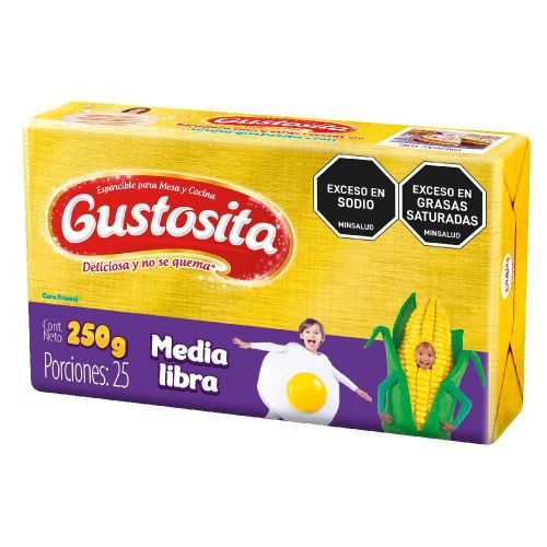 Imagen de Margarina GUSTOSITA esparcible barra (250  gr)
