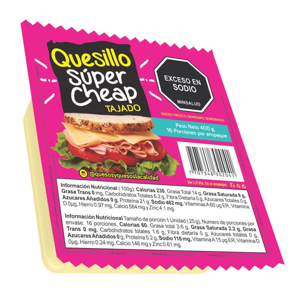 Imagen de Quesillo LA CALIDAD super cheap x400 g