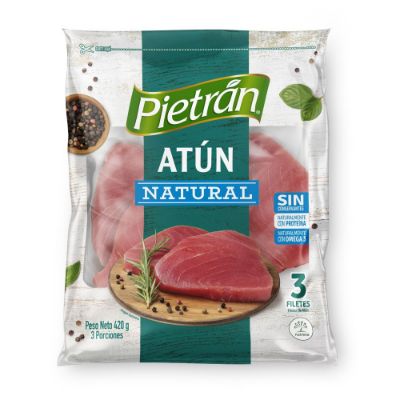 Imagen de Filete de atún PIETRAN natural x3und (420  gr)