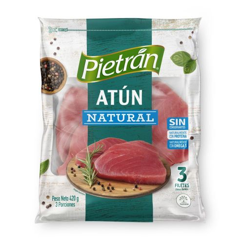 Imagen de Filete de atún PIETRAN natural x3und (420  gr)