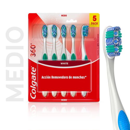 Imagen de Cepillo de dientes COLGATE luminous white (5  und)