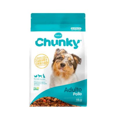 Imagen de Alimento para perro CHUNKY adulto nuggets x9 kg