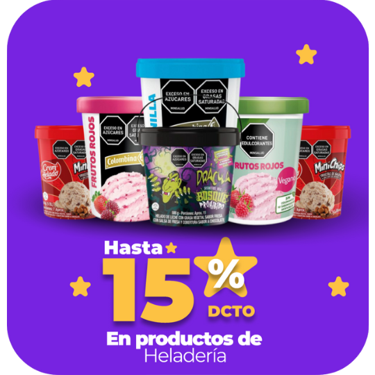 Productos de heladería